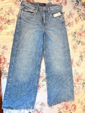 Gap factory High Rise Wide-Leg Jeans